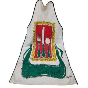 Sears Roebuck and Co. "Le Gourmet" Chef Apron Vintage READ